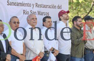 En el río San Marcos conmemoran el Día Mundial del Agua