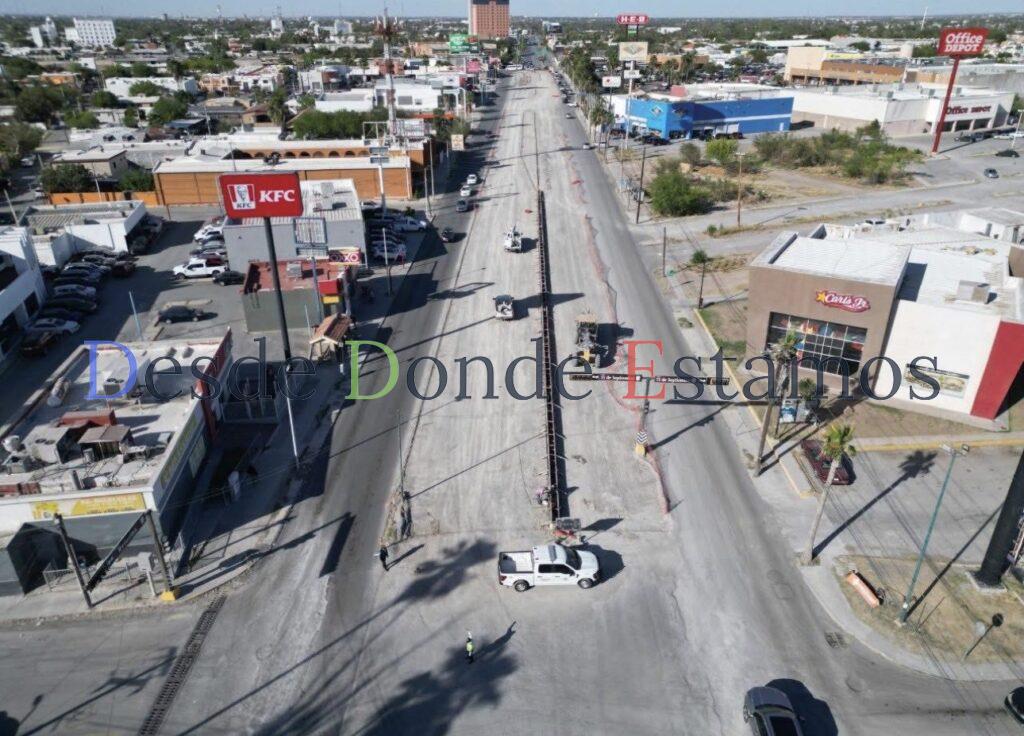 Avanza modernización de Avenida Reforma