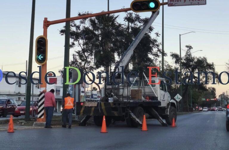 Operará Municipio semáforos instalados por el Estado