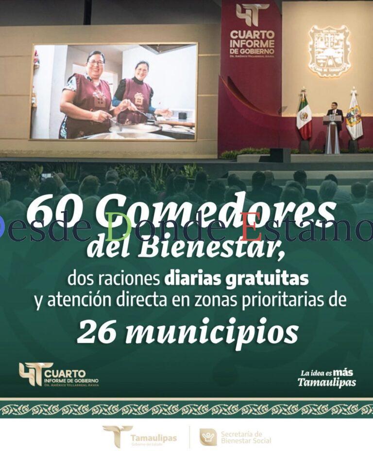 IV Informe: En Tamaulipas, el Bienestar llega donde más se necesita