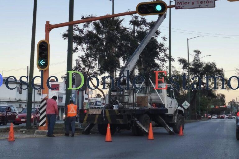 Operará Municipio semáforos instalados por el Estado