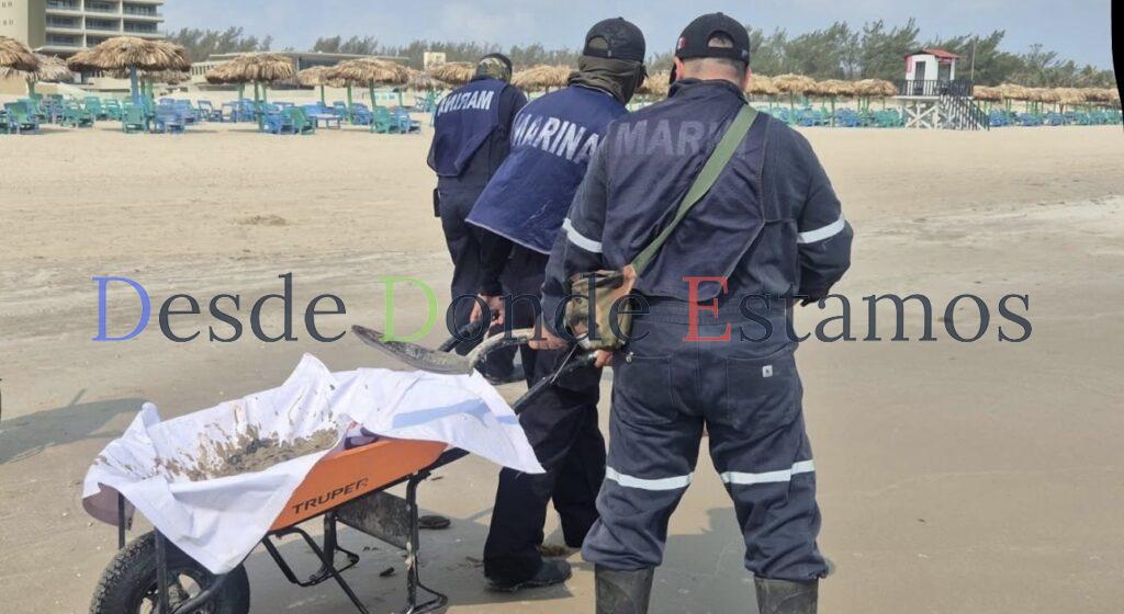 Amenazan residuos de hidrocarburo con llegar a costas de Tamaulipas