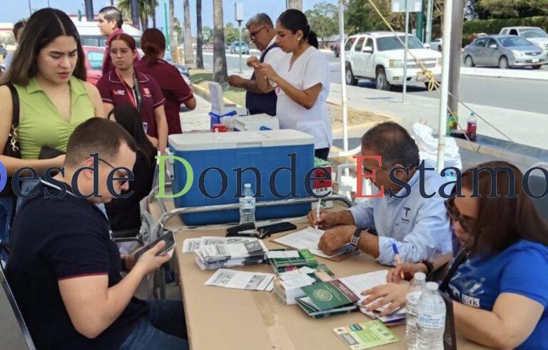 Tamaulipas segundo lugar nacional en estrategia de vacunación contra el sarampión