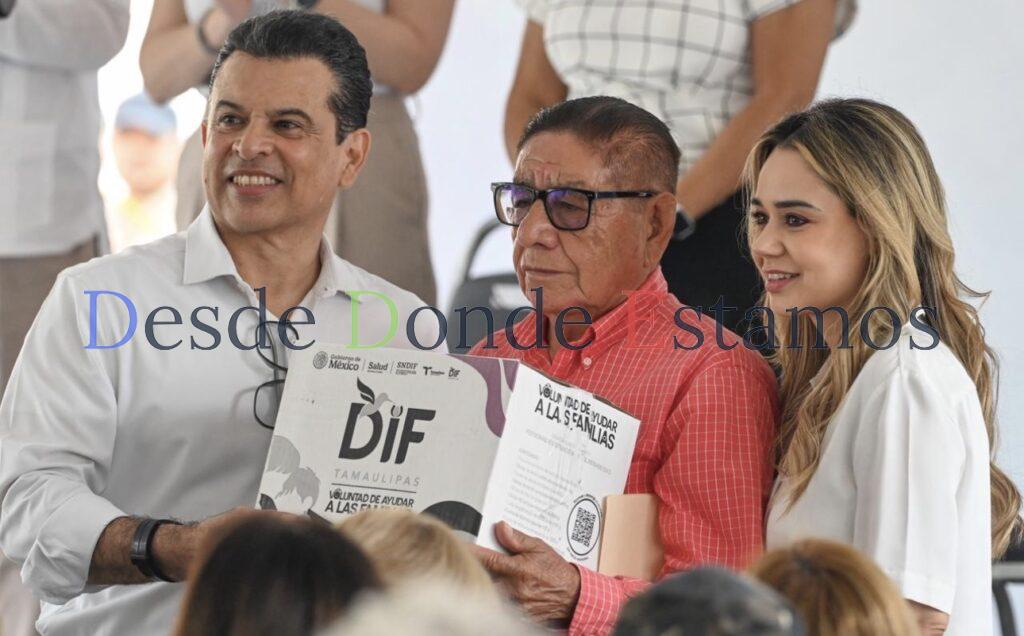 Entregan Lucy y Lalo 3 mil insumos alimentarios