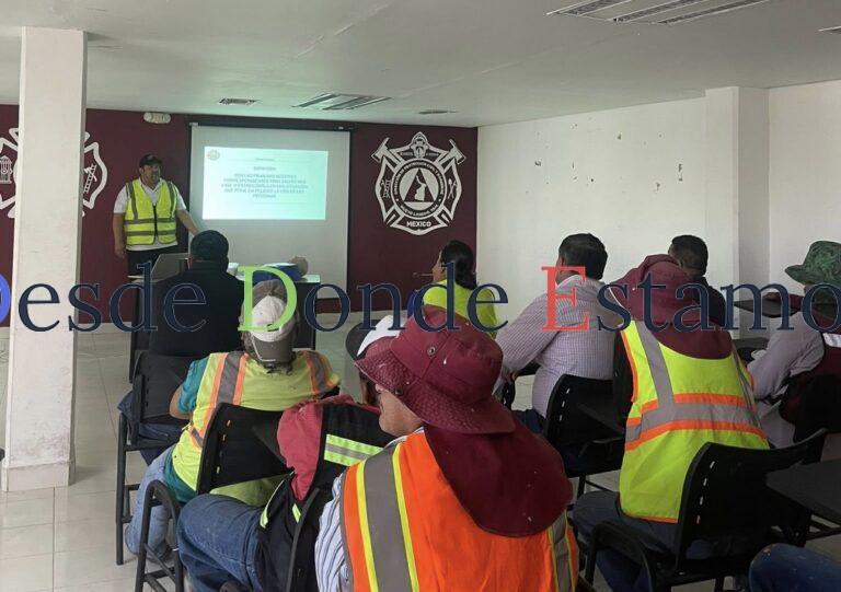 Capacitan en Nuevo Laredo a personal de Pritección Civil