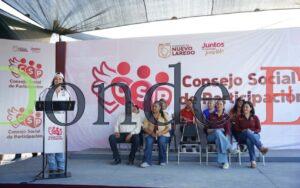 Vecinos del poniente de Nuevo Laredo se unen a trabajos del Gobierno Municipal