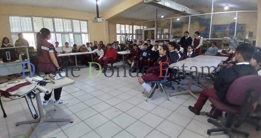 IMPACTA fortalecer la prevención en jóvenes con jornada educativa en Secundaria Técnica 57
