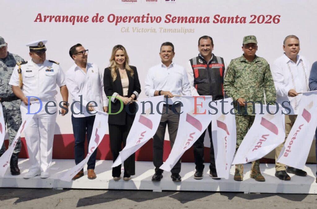 Inicia operativo de seguridad de Semana Santa en Victoria