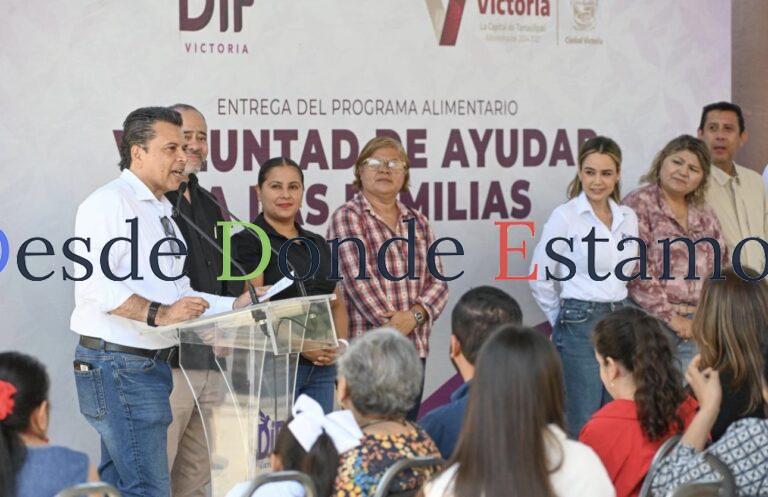 Aseguran DIF y Municipio acceso a alimentos nutritivos a 800 familias más