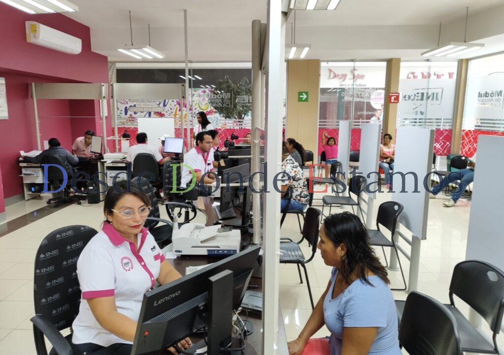 Suspenden trámites para actualizar credencial de elector