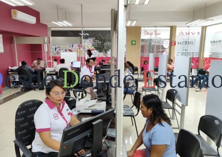 Suspenden trámites para actualizar credencial de elector