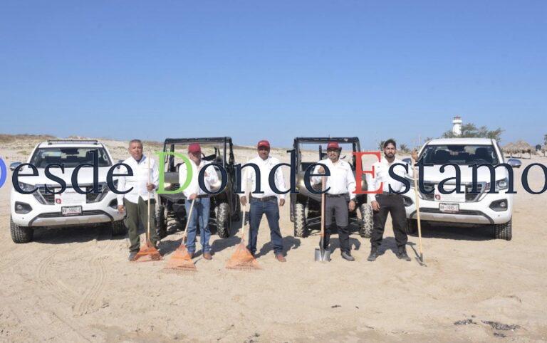 Despliegan acciones coordinadas para mantener limpias las playas