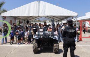 Niñas, niños y adolescentes visitan el Complejo Estatal de Seguridad Pública