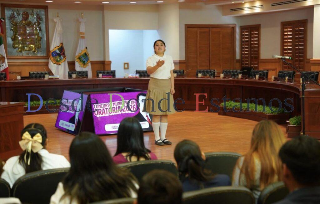 Realizan Consuelo Municipal de Oratoria en Nuevo Laredo