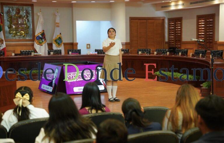Realizan Consuelo Municipal de Oratoria en Nuevo Laredo