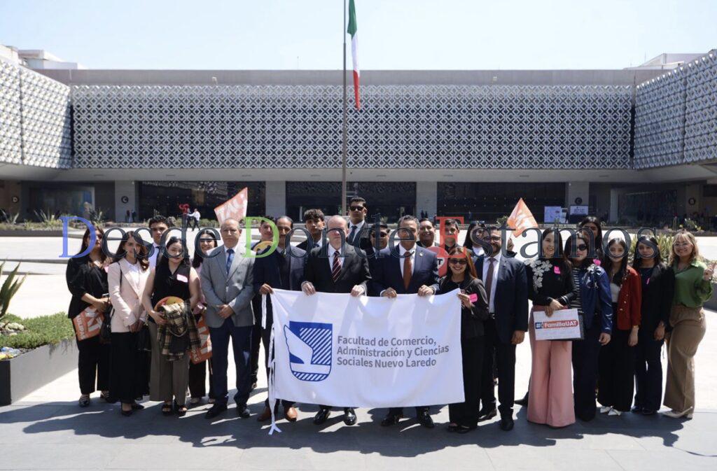 Estudiantes la UAT fortalecen su formación en la SCJN y la Cámara de Diputados