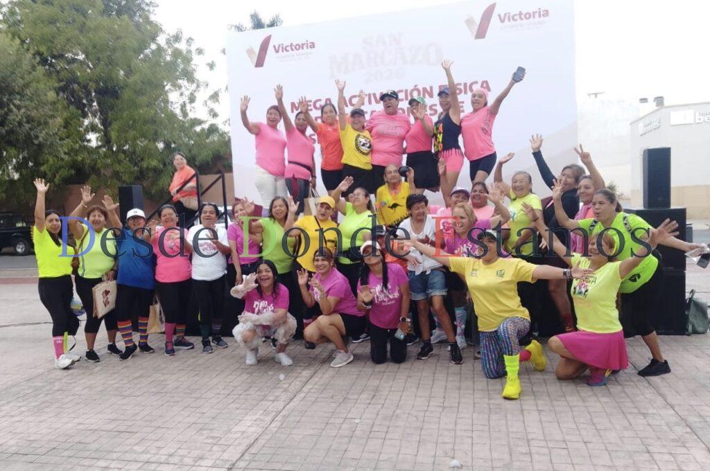 Gran éxito en Zumbatón “Quédate en Victoria”