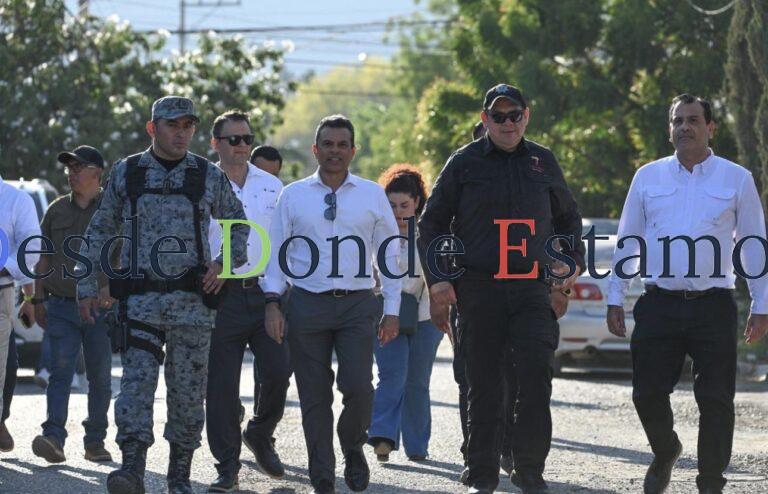 Atiende alcalde Lalo Gattás con mandos de seguridad reportes ciudadanos