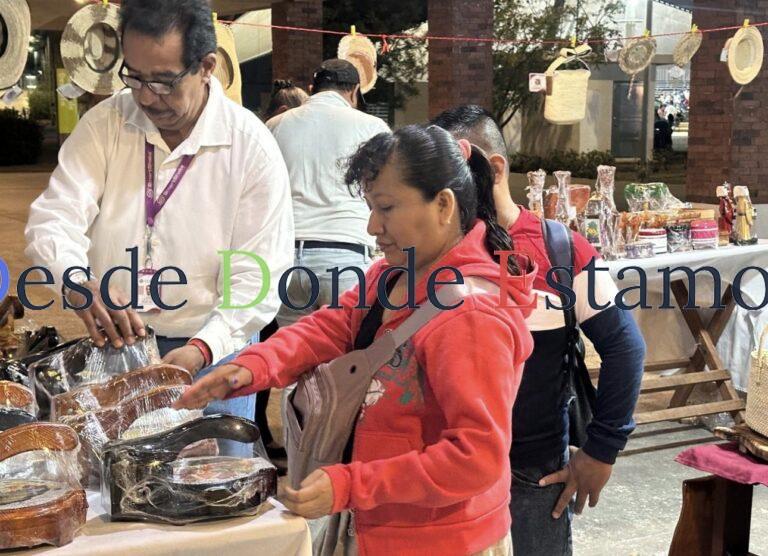 Impulsan reinserción social con artesanías de PPLs en la Fiesta de Abril Tampico 2026