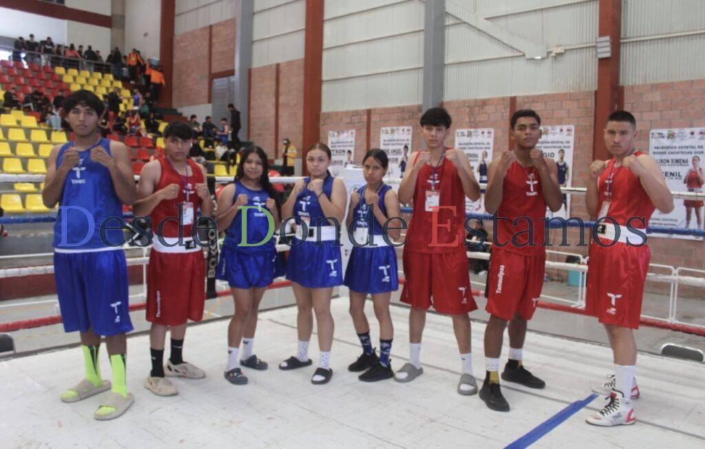Clasifica Tamaulipas a ocho boxeadores a la Olimpiada Nacional CONADE 2026
