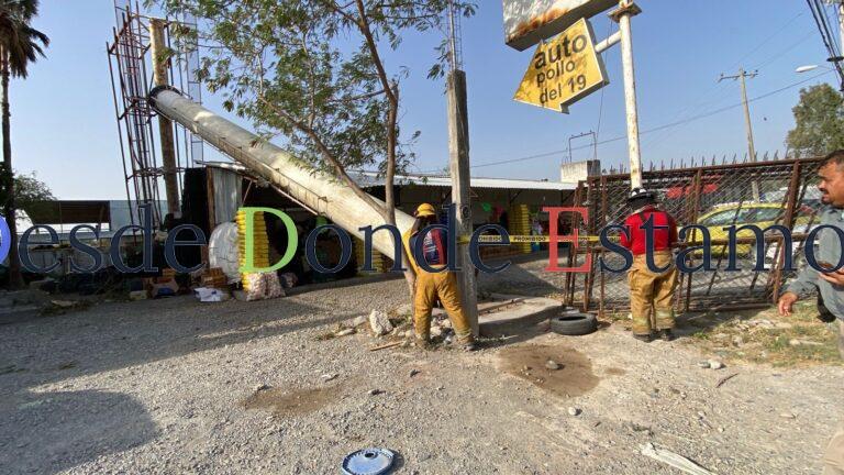 Vientos huracanados provocan apagones en diversas localidades